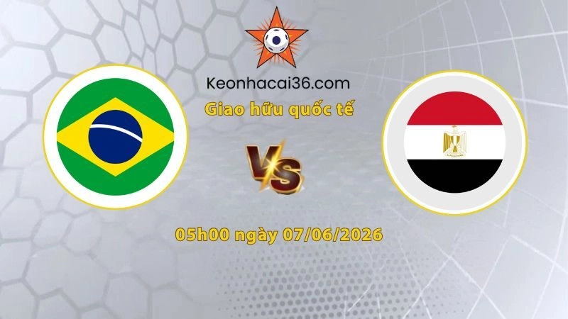 Brazil vs Ai Cập